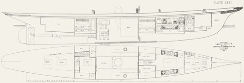 Steam yacht cabin plan - steam,