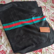 Gucci silk/cashmere scarf shawl large 