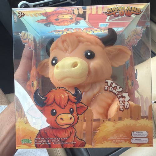 Highland cow squishy - cow,