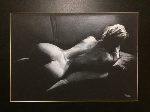 Original art drawing - original, nude