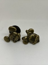 DISNEY DRAWER PULLS 2 MINNIE MOUSE BRASS CABINET DOOR KNOB HANDLE