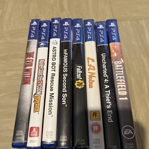 Ps4 games - 8x,