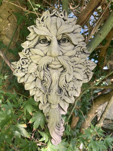 Stone garden bearded leafy - stone,