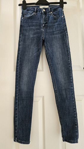 Topshop jamie blue high rise - jamie,
