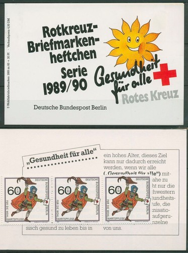 Berlin red cross 1989 - cross, postman