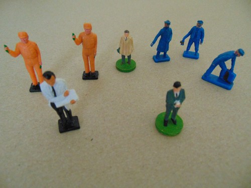 Model railway figures o - railway, ~
