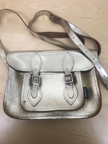 Satchels leather satchel gold - satchel,