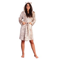 Womens Fleece Dressing Gown