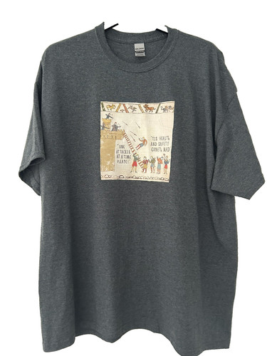 Grey bayeux medieval tapestry - bayeux,