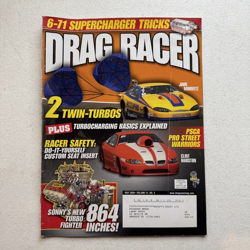 Drag racer magazine may - racer,