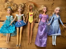 Collection of Dolls - Frozen, Barbie, Princess 