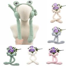 Earmuffs Cute Autumn Winter Warm Plush Flappy Ear Fluffy Earmuffs for Girls Gift