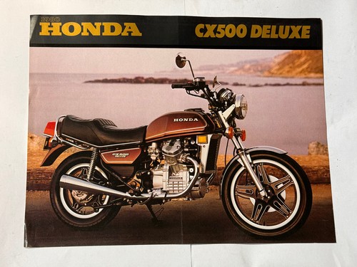 Nos 1981 honda cb650 - nos, brochure