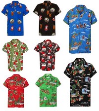 Christmas Hawaiian Shirt Mens