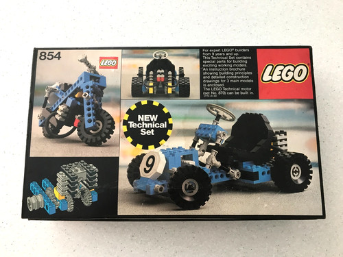 Lego technic 854 kart - 854, go-kart