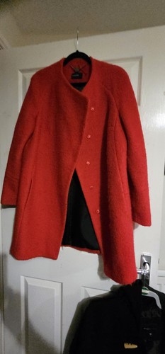 Raspberry red boucle - red,