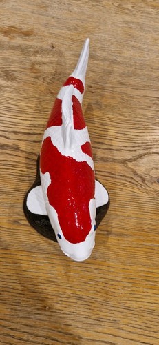 Stone garden ornament - garden, goldfish