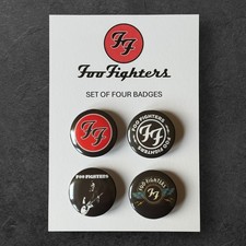 Foo Fighters Handmade Set of 4