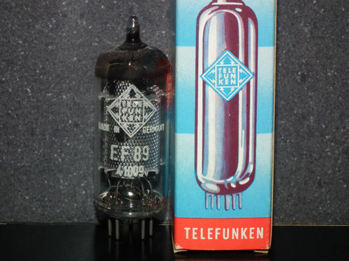 Ef89 telefunken 6da6 - telefunken, radio