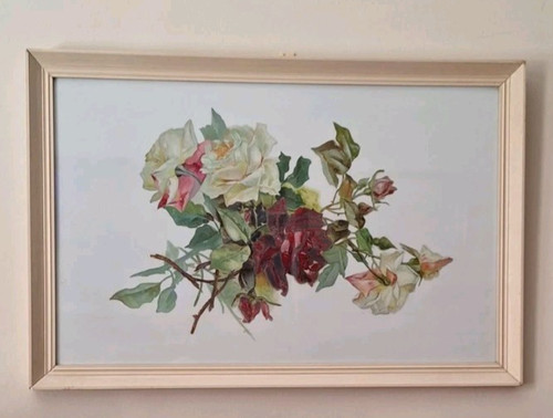 Flowers roses white porcelain - roses,