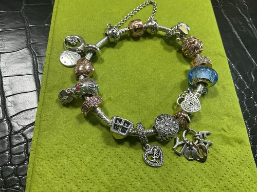 Pandora bracelet with - pandora, 11