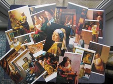 20 POSTCARDS OF ARTWORKS BY