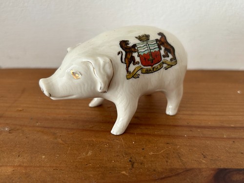 Vintage bath crested china - crested,