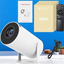 Smart WiFi Projector LED 5G Bluetooth Movie Projector Mini 4K Film Screens Gift