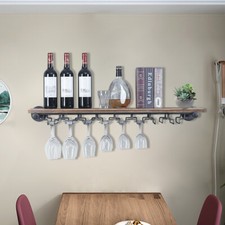 Wine Rack Hanging Glass Holder
