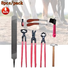 Farrier tool kit hoof - hoof, clincher