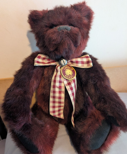 Charlie bears rufus burgundy - charlie,