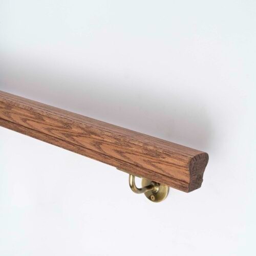Handrail curved slim - slim, walnut