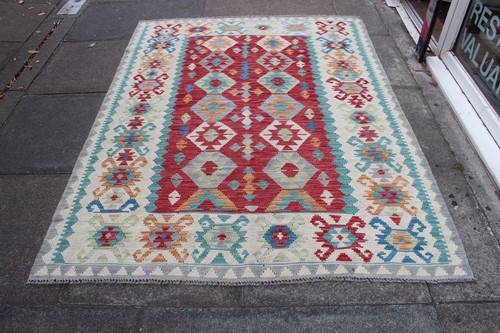 Kilim vintage traditional hand - kilim,