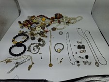 Junk Jewelry Lot, Gold