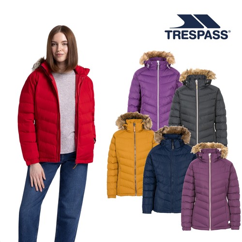 Trespass womens padded hooded - padded,