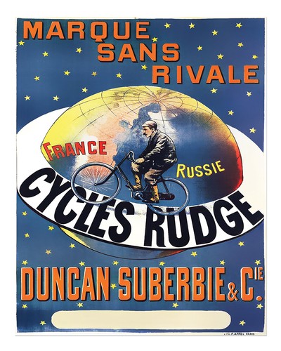Vintage cycling poster wall - vintage,