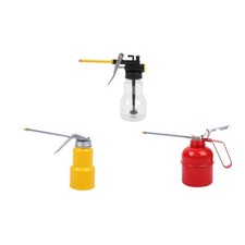 Hand Pump Oiler Can Long Spout