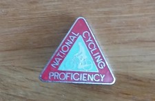 Vintage Collectable Enamel Pin Badge National Cycling Proficiency