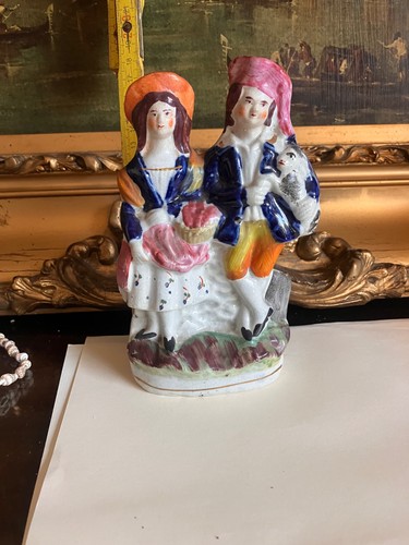 Staffordshire flat back - flat, figure