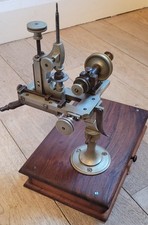 Antique Very Rare Gear Milling Machine For Clocks & Watches.Clock Makers Tools