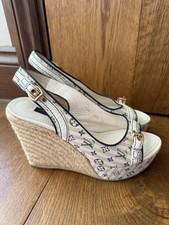 Louis Vuitton Anabela White &