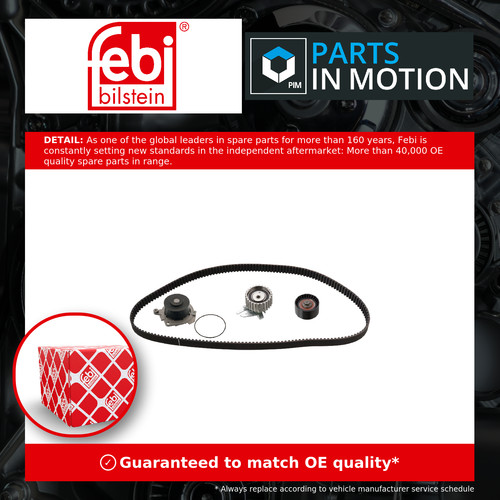Timing belt water pump - &,