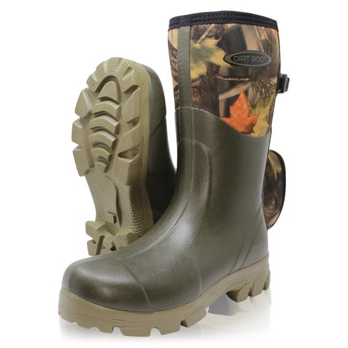 Dirt boot neoprene wellington - dirt,
