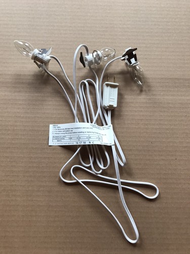 Blow mold light cord clip - cord, 7