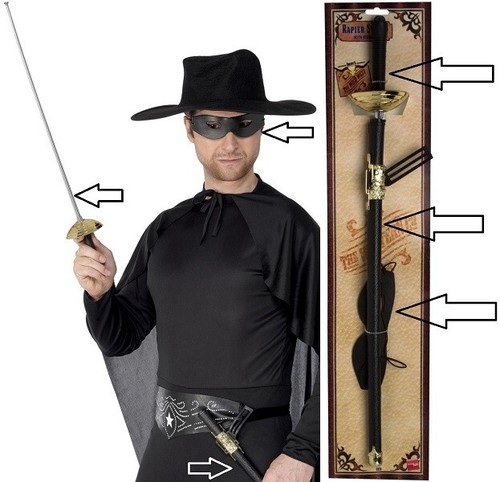 Musketeer fancy dress sword - musketeer,