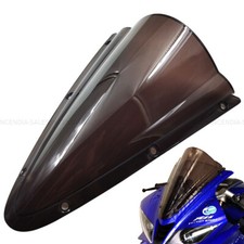 Yamaha YZF R125 Smoked Double Bubble Windscreen Windshield Screen 2008-2018