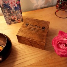 Cremation Urn Ashes Box Pet