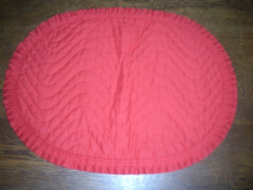 Vintage quilted fabric - vintage,