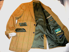 Hackett Aston Martin Thick Wool Tweed jacket woven in scotland Sz uk 42R"EUR 52R