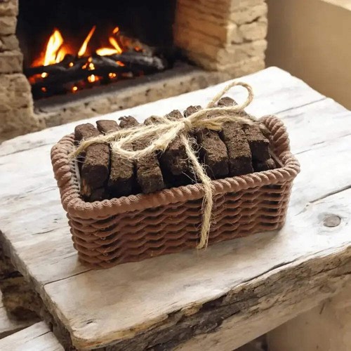 Irish peat incense creel - irish, 'creel'